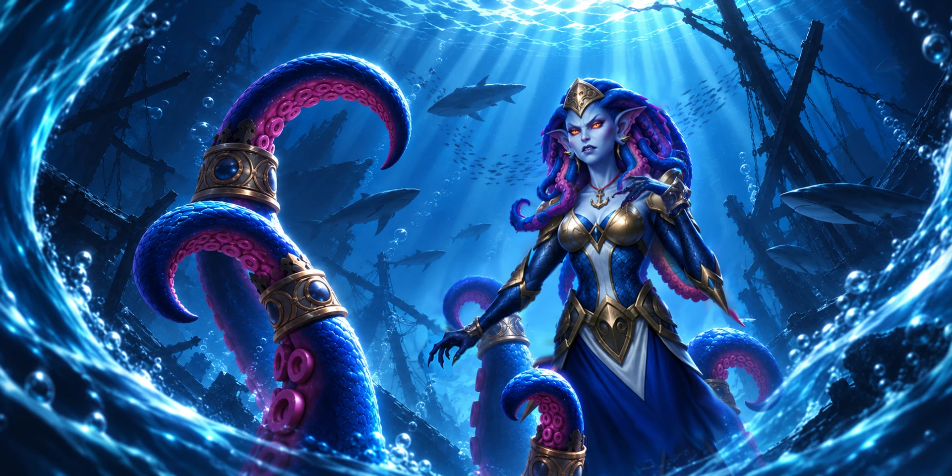 Sedula, boss in Invokers: Titan Legacy