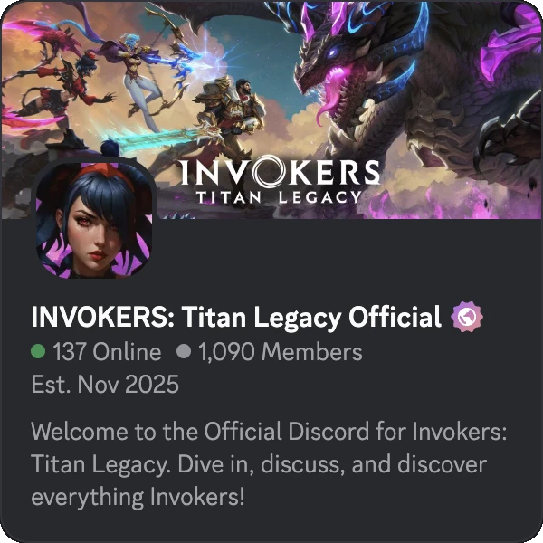 The official Invokers Discord community