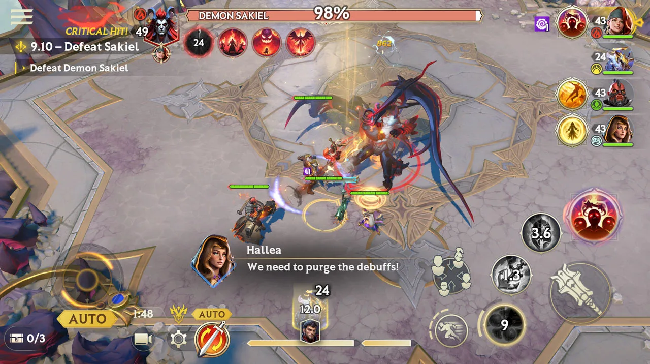 Sakiel – Skill 1 – Black Reach