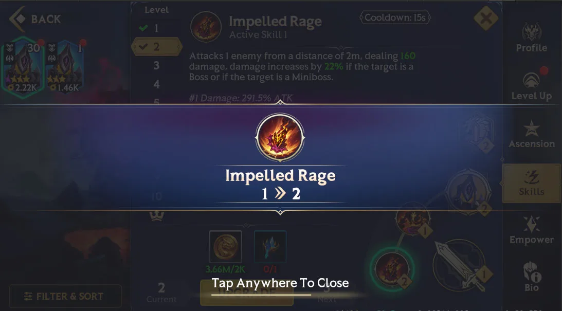 Titans Master Guide – Upgrading Skills