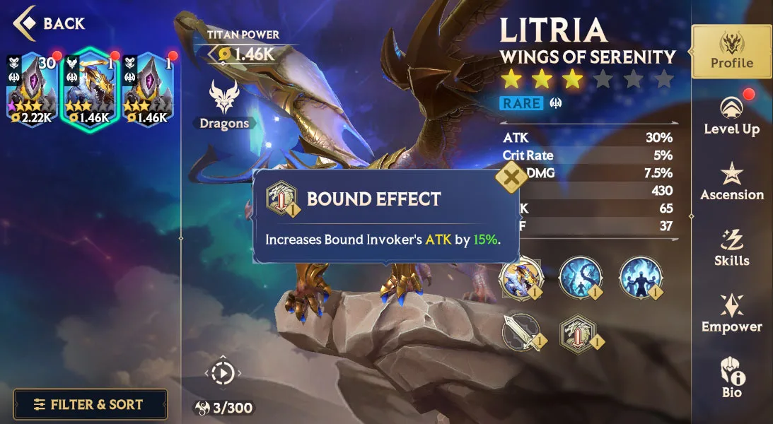 Titans Master Guide – Bound Effect
