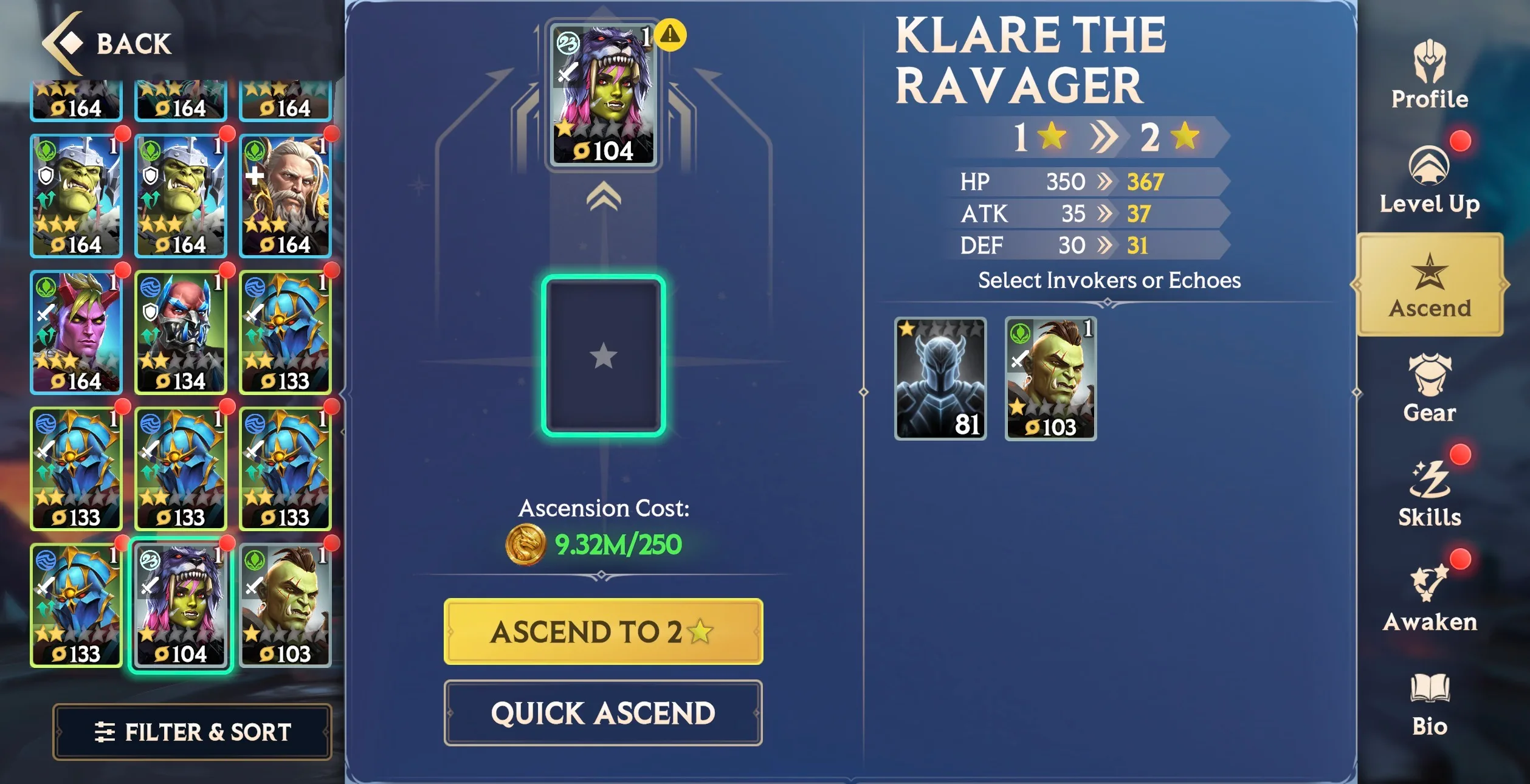 Invoker Ascension – Quick Ascension