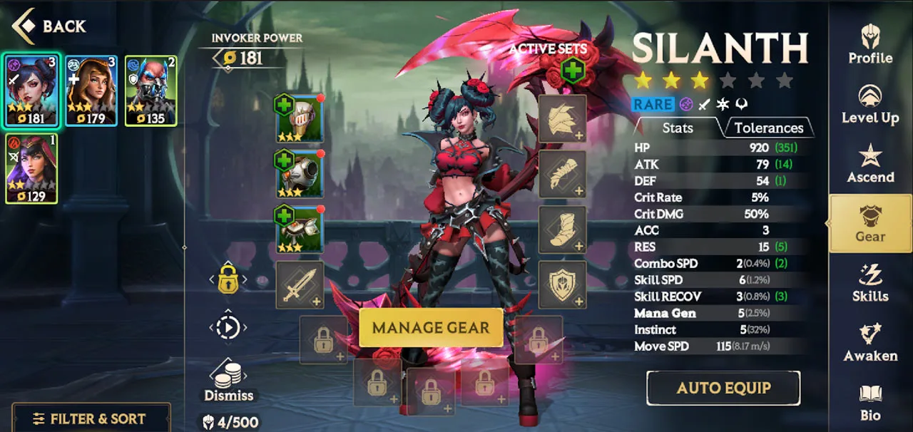 Relics – The Gear Room