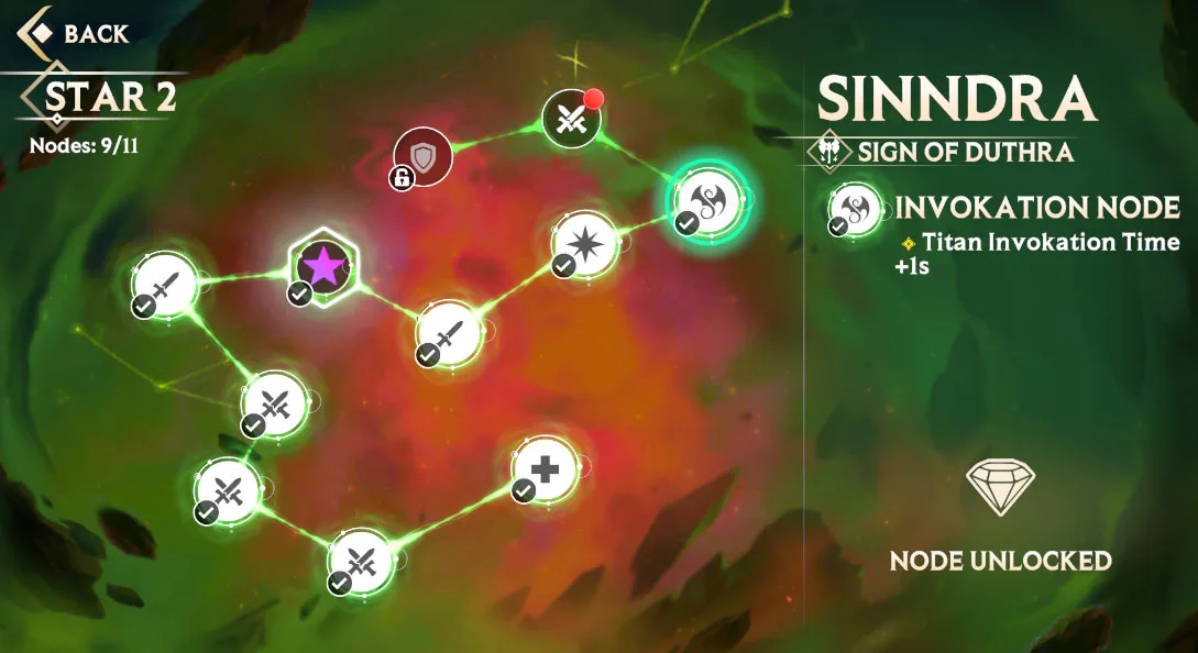 Titans Master Guide – Invokation Duration
