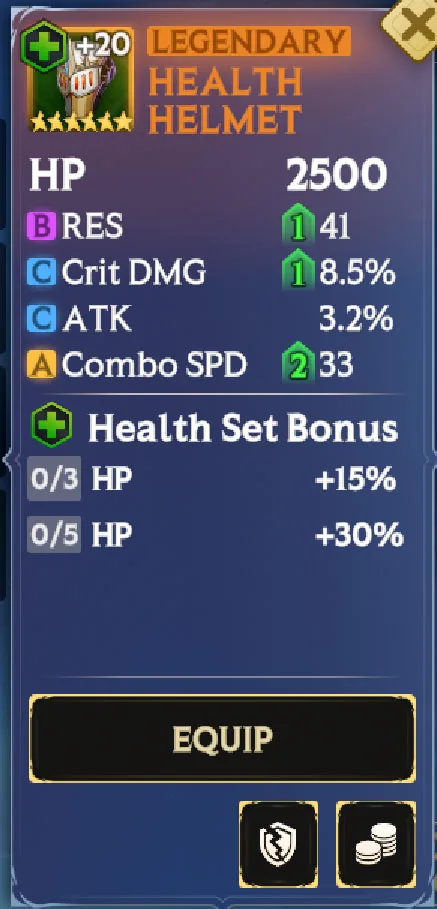 Relics – Rank & Rarity