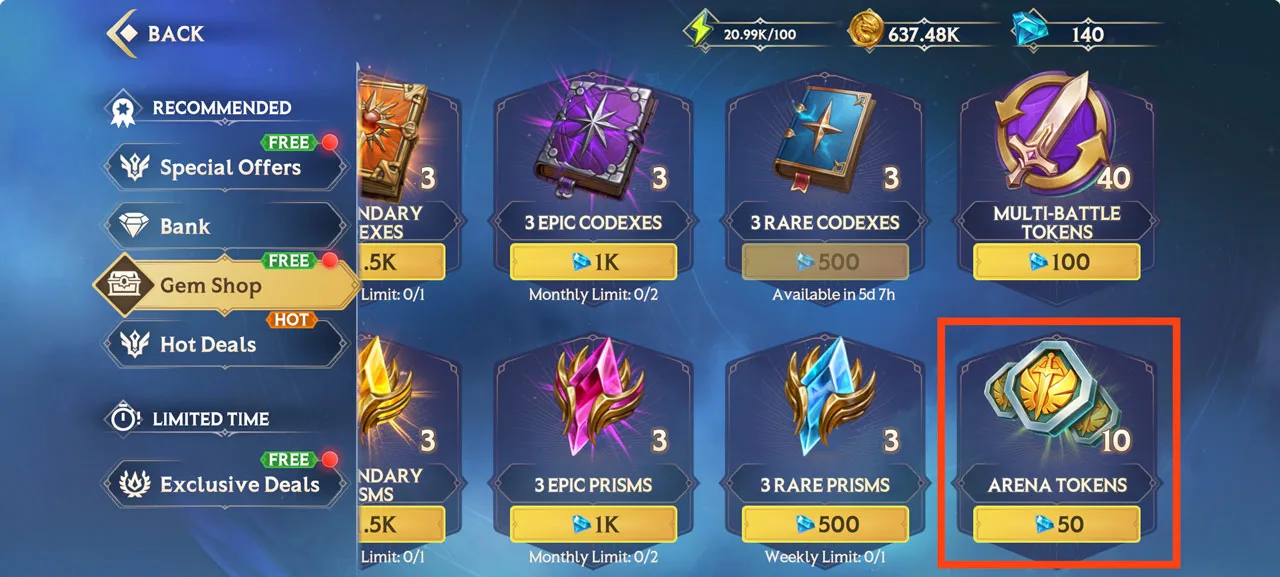 Arena Leagues