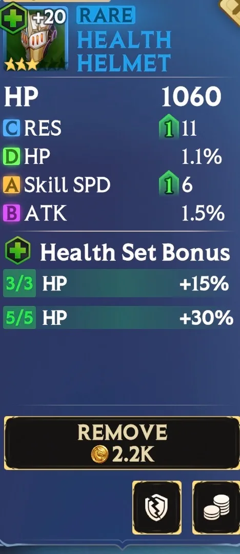 Crushing and Selling Relics