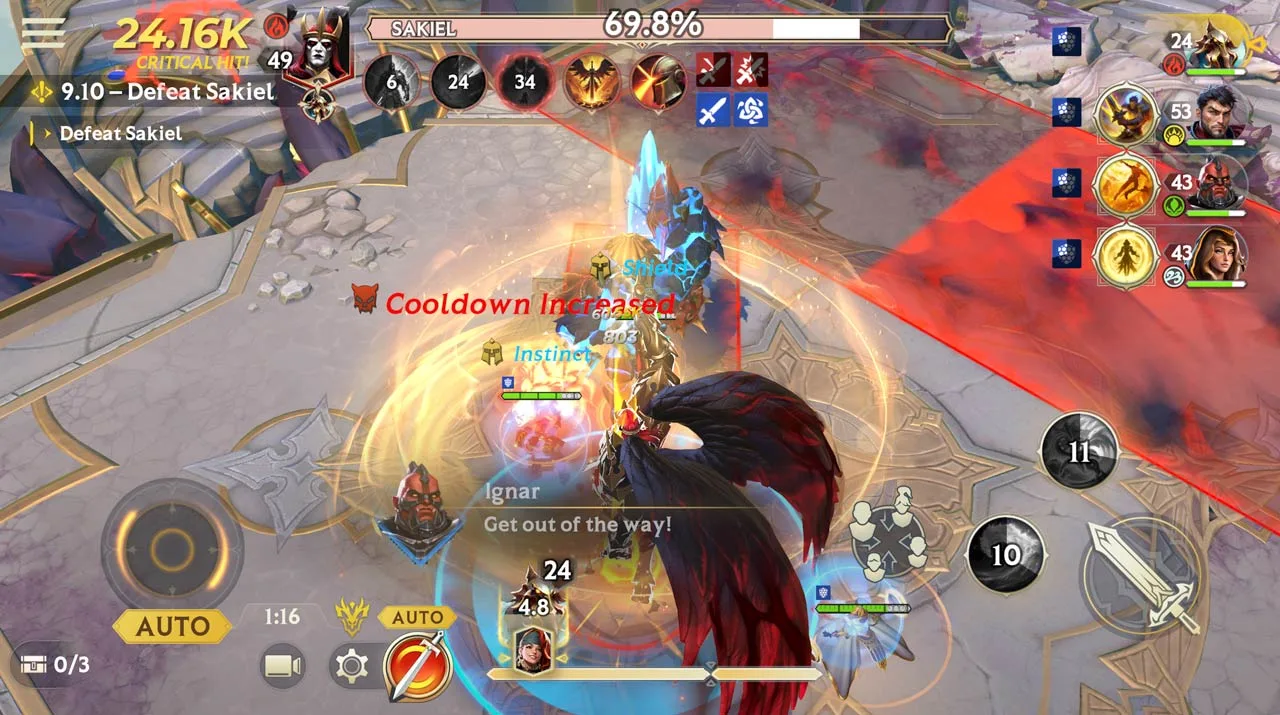 Sakiel – Skill 3 – Stolen Wings