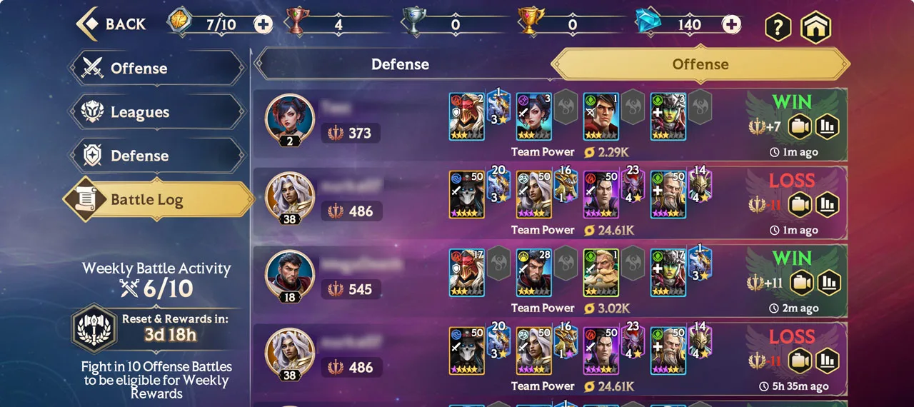 Arena Battles